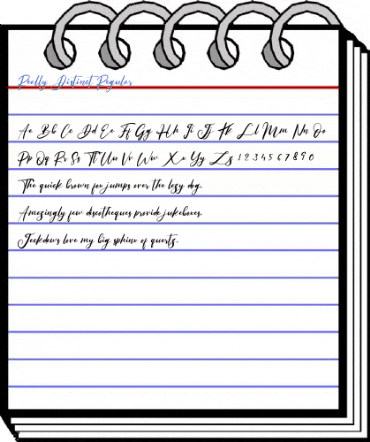 Really Distinct Regular Font