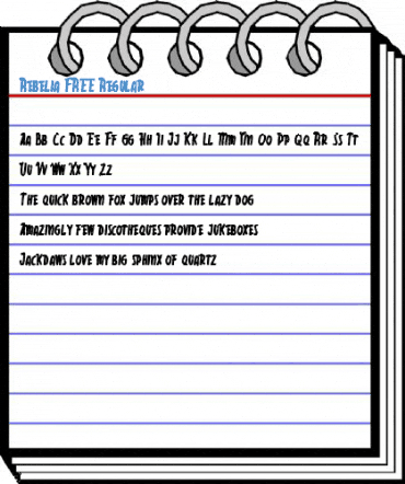 Rebelia FREE Regular Font