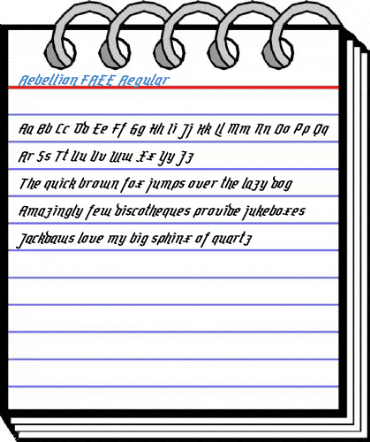 Rebellion FREE Regular Font