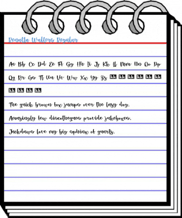 Renatta Walters Regular Font