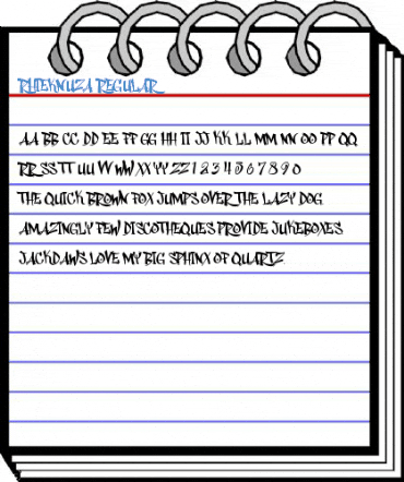 Rhieknuza Font