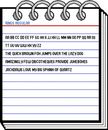 Rings Regular Font