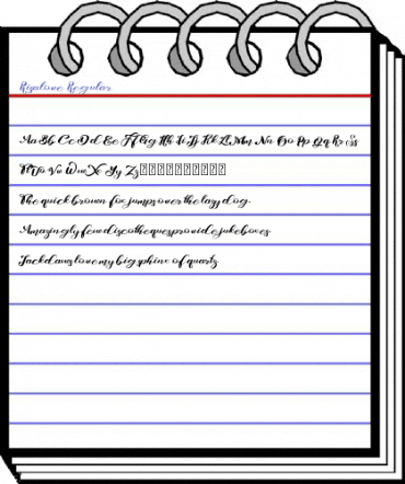 Risalove Regular Font