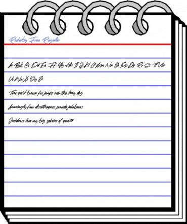 Rockerby Free Regular Font
