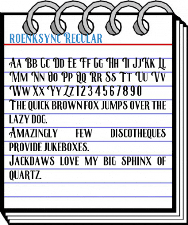 roenksync Font