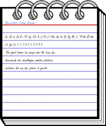 Romantika Hidup Regular Font