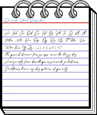 Romate Hood Regular Font