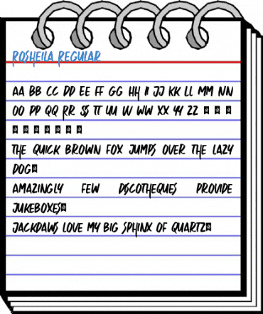 Rosheila Regular Font