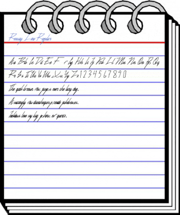 Rousty Line Regular Font