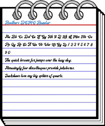 Routhers DEMO Regular Font