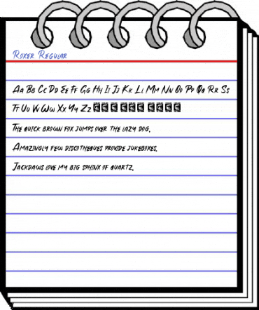 Roxer Regular Font