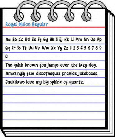 Royal Mision Regular Font