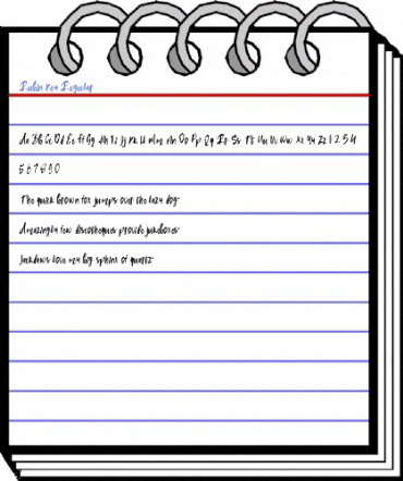 Rubin Key Regular Font