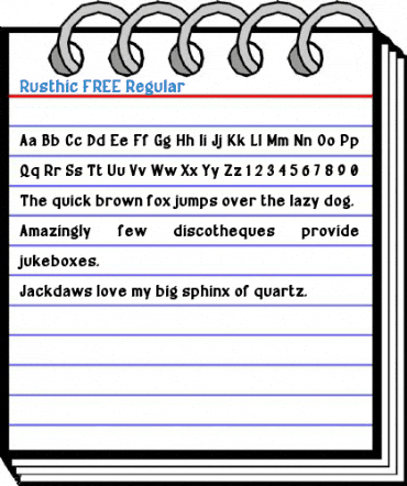 Rusthic FREE Regular Font