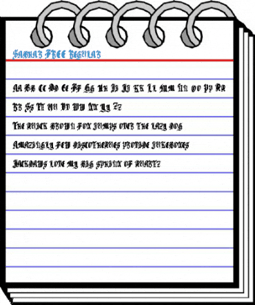 Sabhar FREE Regular Font