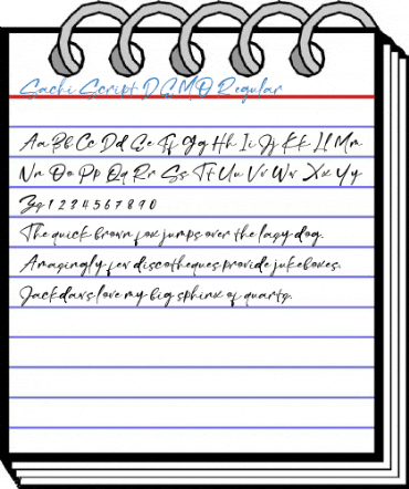 Sachi Script DEMO Regular Font
