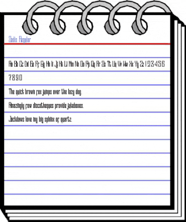 Sadis Regular Font