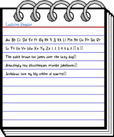 Sadistpu Regular Font