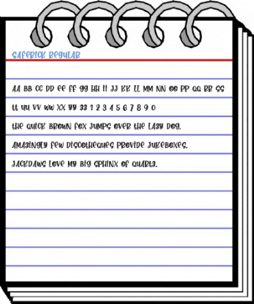 saferick Regular Font
