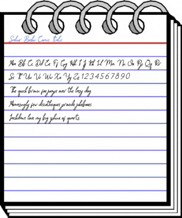 Sahur Bosku Comic Italic Font