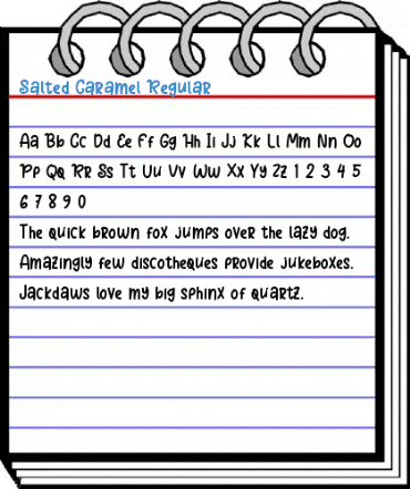 Salted Caramel Regular Font
