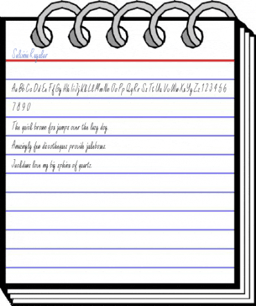 Salvinia Regular Font