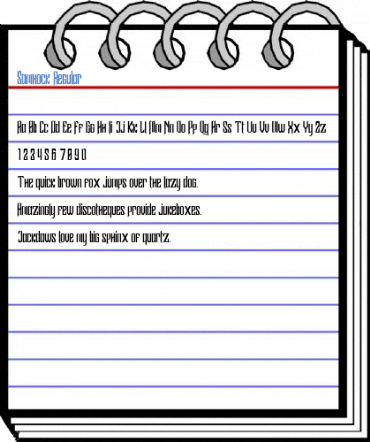 Samhock Regular Font