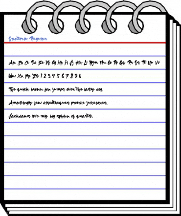 Santoriu Regular Font