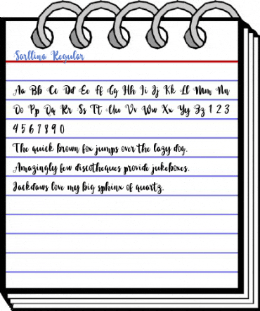 Sarllina Regular Font