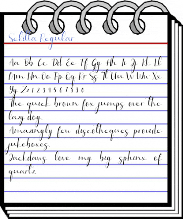 Selitta Regular Font