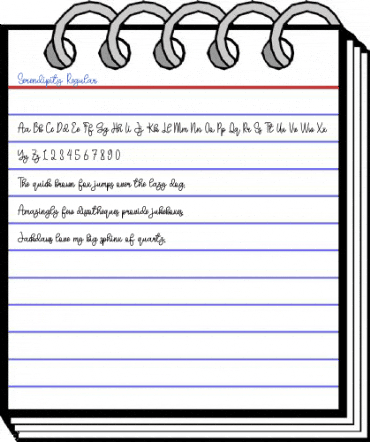 Serendipity Regular Font