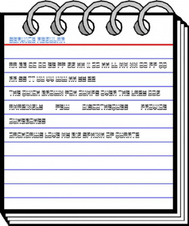 Service Regular Font