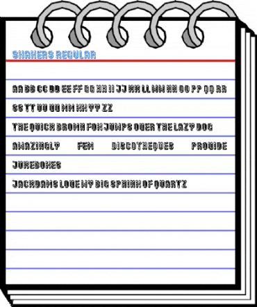 Shakers Regular Font