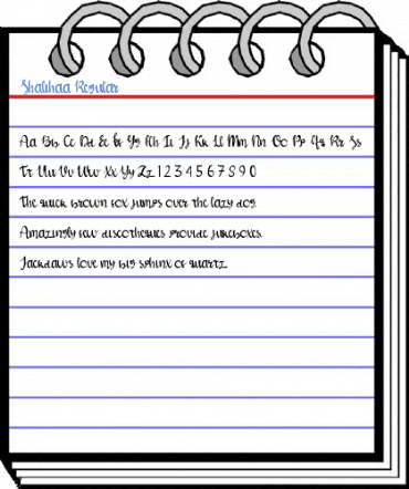 Shalihaa Regular Font
