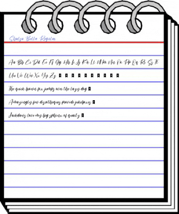 Shalsa Bella Regular Font