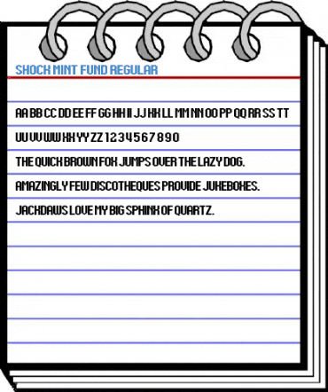 Shock Mint Fund Regular Font