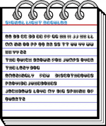 Signal Light Regular Font