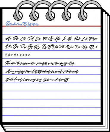Significent Regular Font
