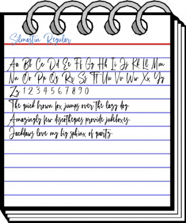 Silmastin Regular Font