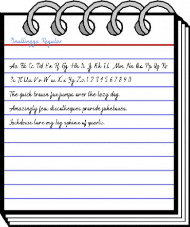 Sinullingga Regular Font