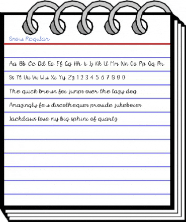 Snow Regular Font