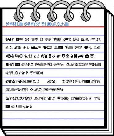 Soccer Icons Regular Font