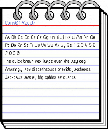 Coma01 Regular Font