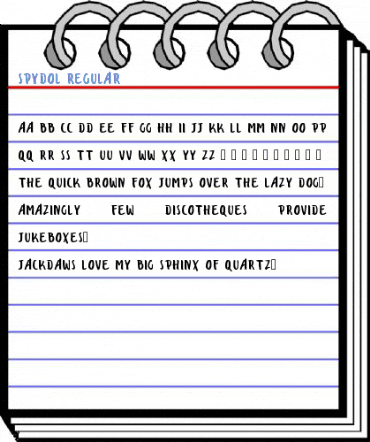 SPYDOL Regular Font