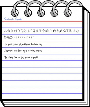 Starbeamer Regular Font