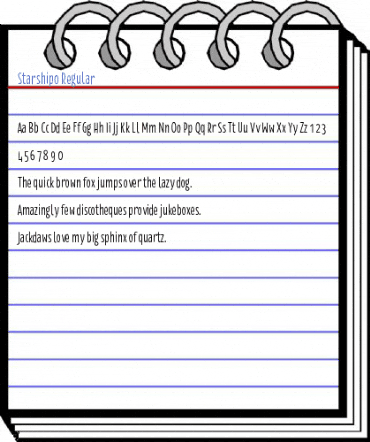Starshipo Regular Font