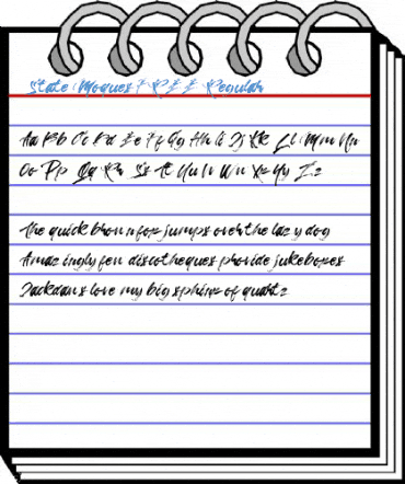 State Moques FREE Regular Font