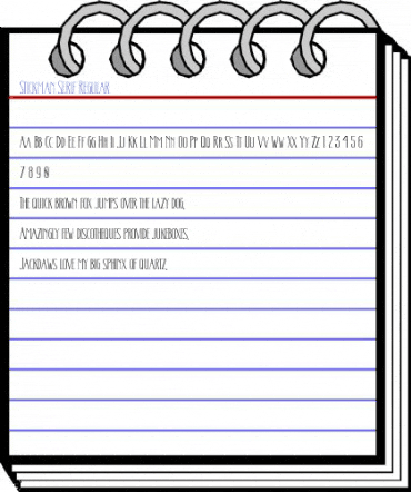 Stickman Serif Regular Font