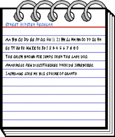 Street Hipster Regular Font