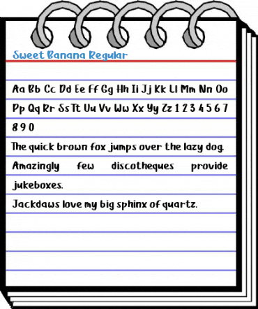 Sweet Banana Regular Font